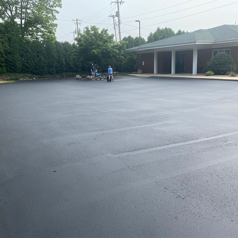 New Parking Lot - Before Image